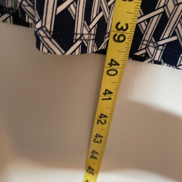 Laundry By Shelli Segal Full Button Front Short Sleeve Dress Size 12 - Picture 9 of 10